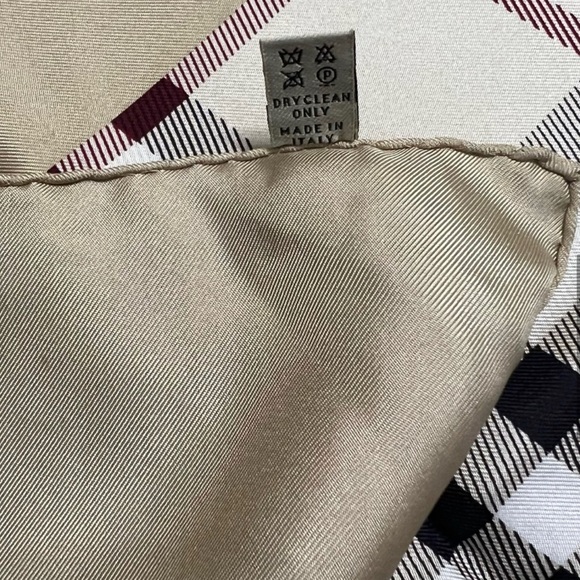 Burberry Silk Scarf - Picture 5 of 5